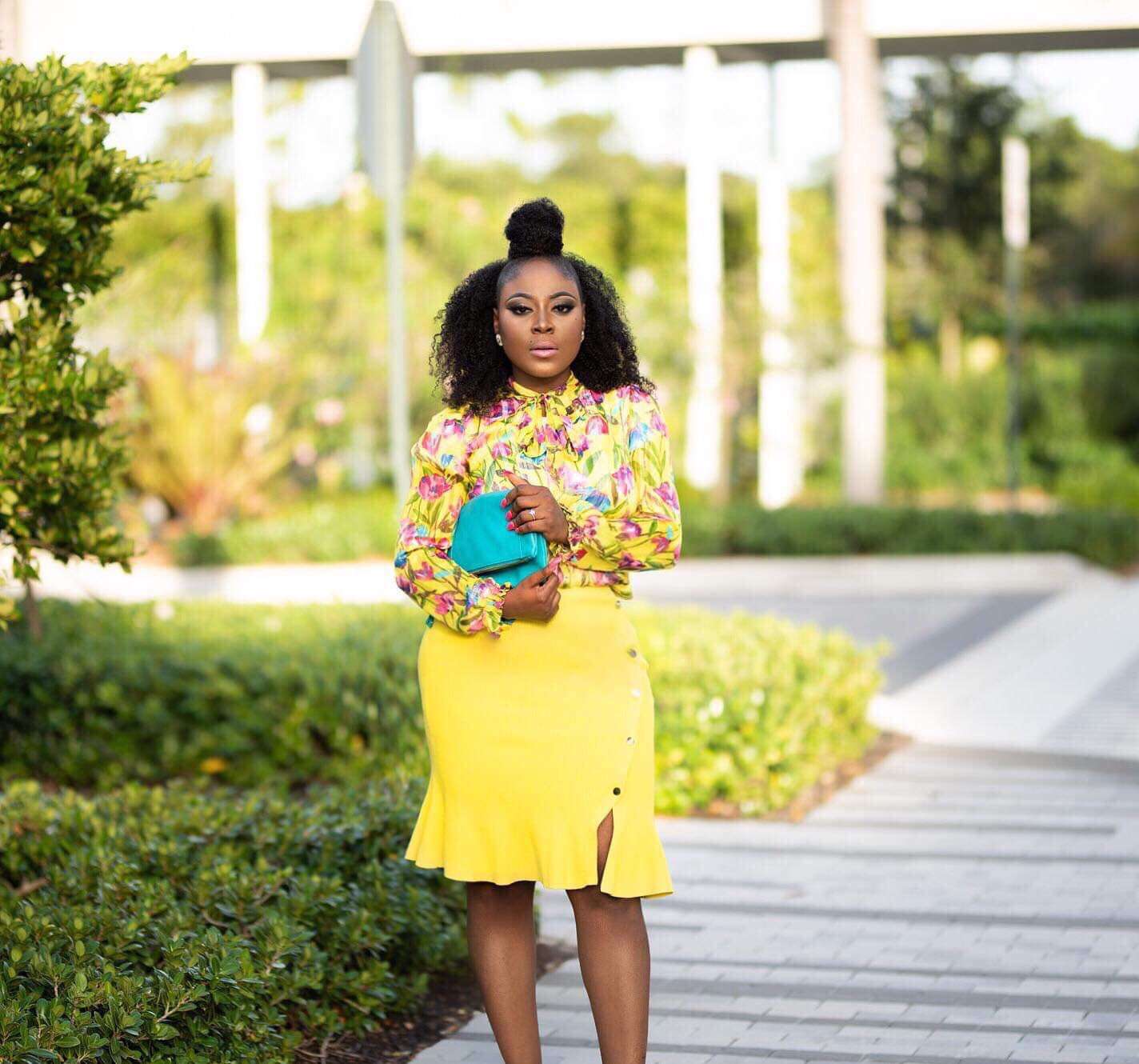 Gwen peplum skirt