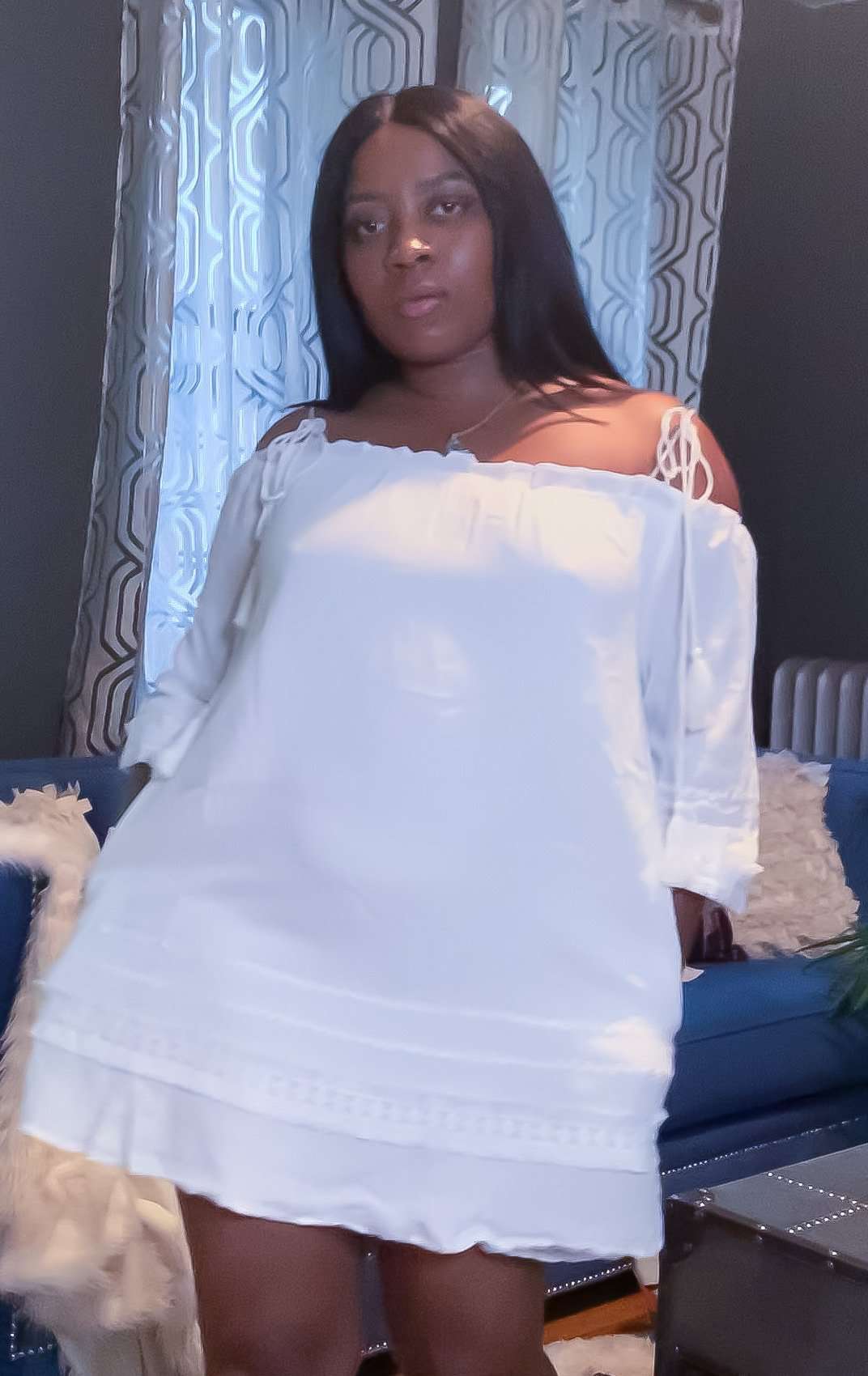 Saba white dress