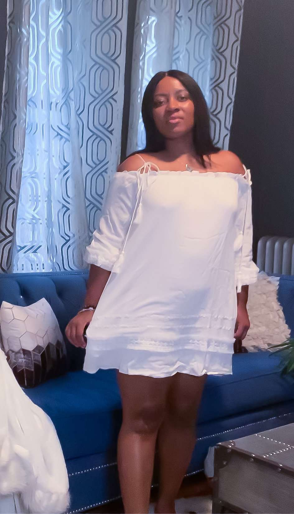 Saba white dress